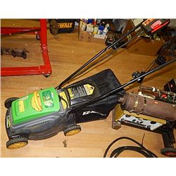 LAWN MOWER - EZ TOOLS - 24 VOLT WITH BAG AND CHARGER