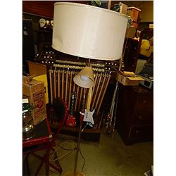 RETRO DOUBLE LIGHT FLOOR LAMP