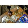 Image 1 : BRASS CANDLE HOLDERS AND MORE