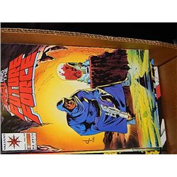 BOX OF ASSORTED COLLECTABLE AND OTHER COMIC BOOKS