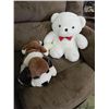 Image 1 : TEDDY BEARS - 2 - PUPPY AND BEAR
