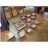 Image 1 : WOOD SALAD BOWL SET - 15PC