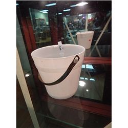 MILK GLASS STYLE BUCKET