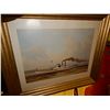Image 1 : FRAMED PRINT - STEAM SHIP