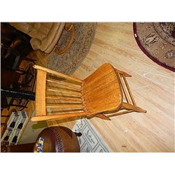 VINTAGE OLD COUNTRY DINING CHAIR - 4 X BID