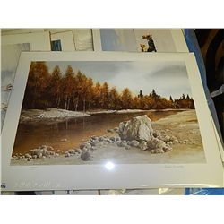 LIMITED EDITION PRINT - TOWNSLEY - AUTUMN REFLECTIONS