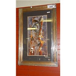 FRAMED PRINT "SUNLIT BIRCH - COLIN BOGLE