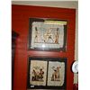 Image 1 : FRAMED EGYPTION PICTURE - 2 TOTAL