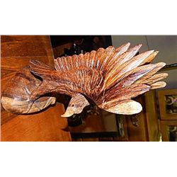 HAND CRAFTED CARVED EAGLE
