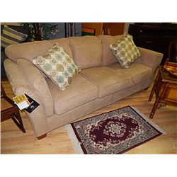 MICRO FIBRE COUCH - NEW  - BEIGE