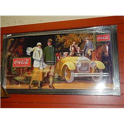 FRAMED PRINT -"COCA-COLA