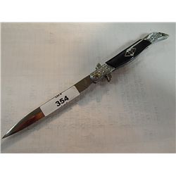 KNIFE - NEW - FOLDING - NAZI DESIGN - SHIPPING ONLY IN NORTH AMERICA