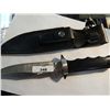 Image 1 : KNIFE - NEW - MAGNUM BY BOKER - WITH SHARPENING STONE - RETAIL APPROX.