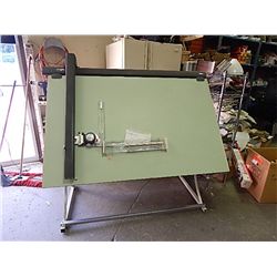 LARGE DRAFTING TABLE - COMPLETE WITH ACCESSORIES