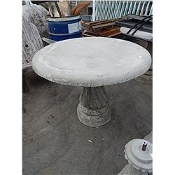 CONCRETE - LARGE PATIO TABLE - 2 PC FOR TRANSPORT - LOCAL PICK-UP ONLY