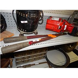 LONG HANDLE LOPPERS & CROW BAR