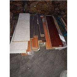 SKID OF ASSORTED FLOORING - SKID NOT INCLUDED