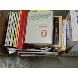 BOX OF COOK BOOKS