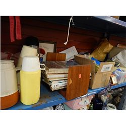 SHELF MISC COLLECTABLES AND MORE