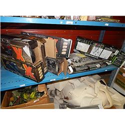 SHELF LOT - 8 BOXES HELICOPTER PARTS