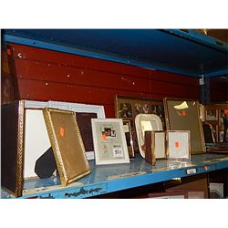 SHELF LOT - PICTURE FRAMES - LIKE NEW