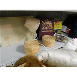 SHELF MISC COLLECTABLES AND MORE