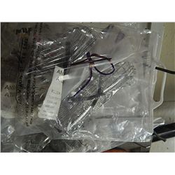 BAG OF SAFETY GLASSES - REGULAR