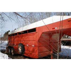 1996 Bobco 18ft x 6.5ft cattle trailer