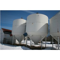 Bader Hopper Bin on Skids