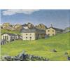 Image 1 : GOTTARDO SEGANTINI (1882-1974) M ALPENWEILER IM ENGADIN Öl auf Leinwand Unten rechts signiert und...