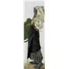Image 1 : CARL AUGUST LINER (1871-1946) M FRAU MIT SICHEL, TERRACINA Öl auf Leinwand Unten links signiert u...