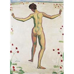 FERDINAND HODLER (1853-1918) M LINIENHERRLICHKEIT II Öl auf Leinwand Unten rechts signiert 120,5 ...