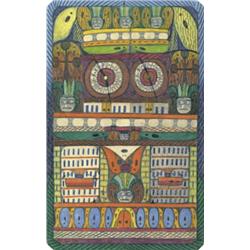 ADOLF WÖLFLI (1864-1930) M SKT. ADOLF=SCHWEIZER=HAUS, IN MERRW Bleistift und Farbstift auf Papier...
