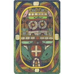 ADOLF WÖLFLI (1864-1930) M WIENER=RING=THEAATER Bleistift und Farbstift auf Papier 38 x 24 cm SCH...