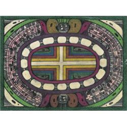 ADOLF WÖLFLI (1864-1930) M ALLMACHT, =RIESEN=STADT, SCHÖNENWERT Bleistift und Farbstift auf Papie...