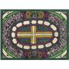Image 1 : ADOLF WÖLFLI (1864-1930) M ALLMACHT, =RIESEN=STADT, SCHÖNENWERT Bleistift und Farbstift auf Papie...