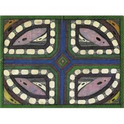 ADOLF WÖLFLI (1864-1930) M ALLMACHT, =RIESEN=STADT, CARTAGEENA Bleistift und Farbstift auf Papier...