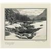 Image 1 : ALBERT STEINER (1877-1965) M SKILÄUFER AM PIZ PALÜ Silbergelatineabzug Unten rechts signiert, unt...
