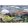 Image 1 : GIOVANNI GIACOMETTI (1868-1933) M ST. MORITZERSEE Bleistift und Aquarell auf Papier Rückseitig Be...