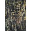 Image 1 : WILFRID MOSER (1914-1997) M NOIR, GRIS, ROUGE Öl auf Leinwand Unten rechts signiert und datiert '...