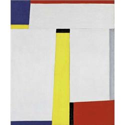 FRITZ GLARNER (1899-1972) M RELATIONAL PAINTING NO. 78 Öl auf Leinwand 55 x 46 cm SCHÄTZUNG: 120,...