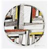 Image 1 : FRITZ GLARNER (1899-1972) M STUDIE ZU TONDO Kohle und Kreide auf Papier Unten rechts signiert und...