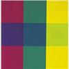 Image 1 : Richard Paul Lohse (1902-1988) M DURCHDRINGUNG VON MAGENTA, BLAUGRÜN, GELB DURCH BLAUE HORIZONTE ...