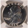 Image 2 : 1960 WASHINGTON QUARTER, NGC PROOF-66  SUPER!