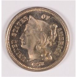 1878 Three Cent Nickel GEM Proof