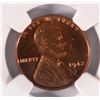 Image 2 : 1942 PROOF LINCOLN CENT NGC PF-65 RD