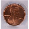 Image 2 : 1969 LINCOLN CENT PCGS MS-64 RD