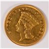 Image 1 : 1879 $3.00 GOLD, MS-64 ( lightly dipped at one time ) VERY RARE !!!