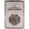 Image 1 : 1921 ALABAMA 2X2 COMMEMORATIVE HALF DOLLAR, NGC MS-64