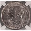 Image 2 : 1921 ALABAMA 2X2 COMMEMORATIVE HALF DOLLAR, NGC MS-64